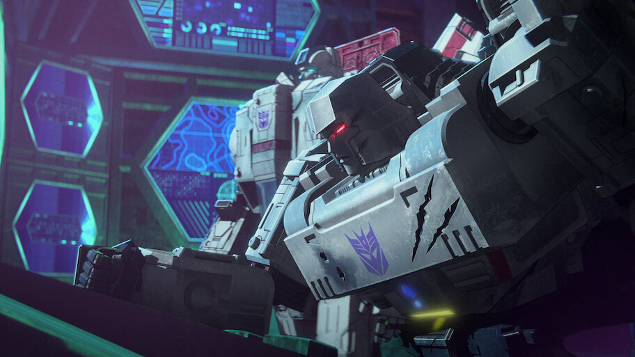 Megatron and Paleotrex Set of 2 Netflix Edition